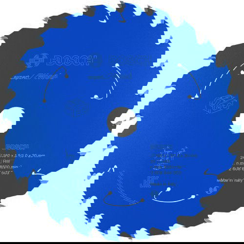 Bosch expert for wood list kružne testere za akumulatorske testere 160x1.5/1x20 T24 2608644503, 160x1.5/1x20 T24 Cene