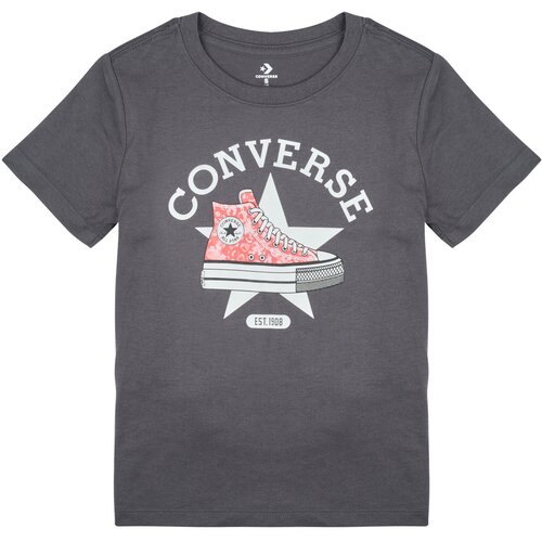 Converse SNEAKER GRAPHIC T-SHIRT Crna Cijene