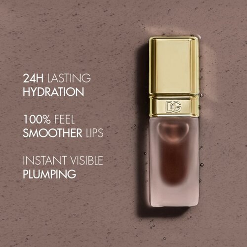 Dolce &amp;amp; Gabbana Fresh Coffee Oil Lip Plumper oljast sijaj za ustnice za povečanje volumna odtenek Coffee 7 ml Slike