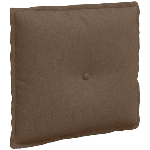vidaXL Poglavni vzglavnik Rjava 50 x 19 x 45 cm blago, (5000278530) Cene