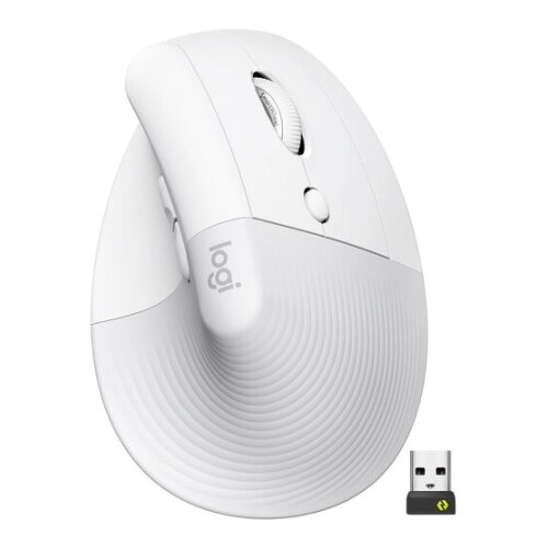 Logitech Mi&amp;scaron; Lift Right Vertical Wireless White Slike