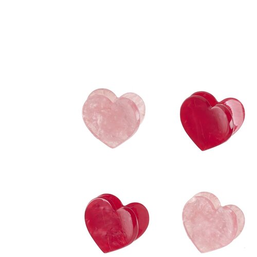 Rockahula Ukosnice za kosu - Gingham Love Heart Claw Cijene