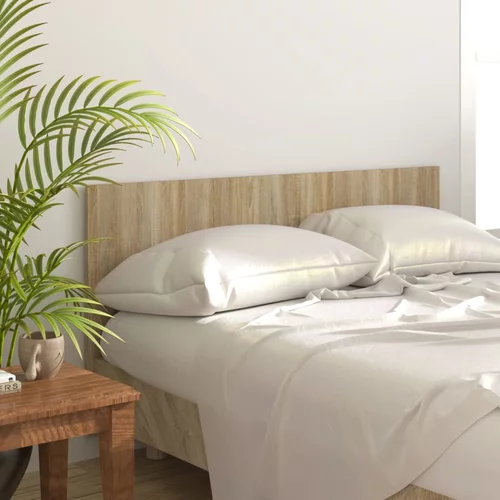vidaXL Uzglavlje za krevet boja hrasta sonome 160 x 1,5 x 80 cm drveno