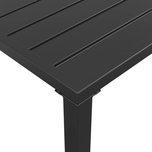  Vrtni blagovaonski stol antracit 110 x 54 x 70 cm čelični Slike