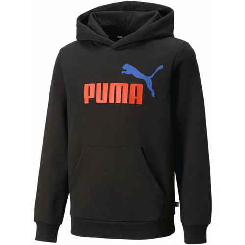 Puma Sweater majica kraljevsko plava / narančasto crvena / crna