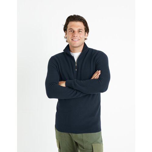 Celio Sweater Celim with zipper collar - Men Slike