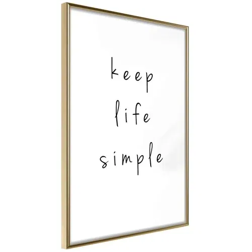  Poster - Simple Life 40x60