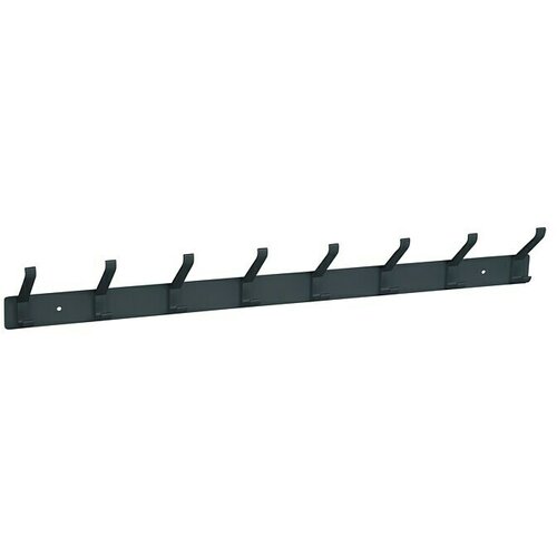 WALTECO Letev za obešanje (Do x Š x V: 635 x 55 x 85 mm, Število kaveljčkov: 8 kos, Aluminij) Cene