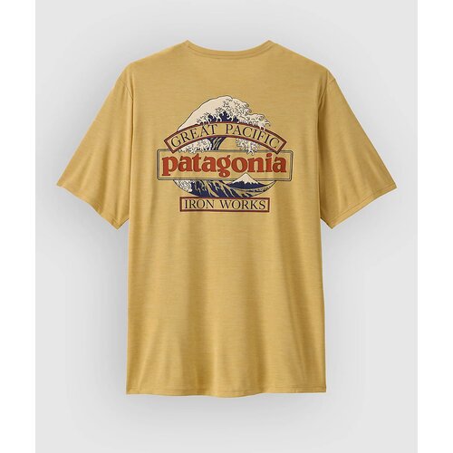 Patagonia Cap Cool Daily - Great Waves T-shirt limestone yllw / lt ls xd Slike