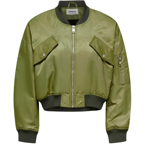 Only Prehodna jakna 'SVEA' kaki / temno zelena
