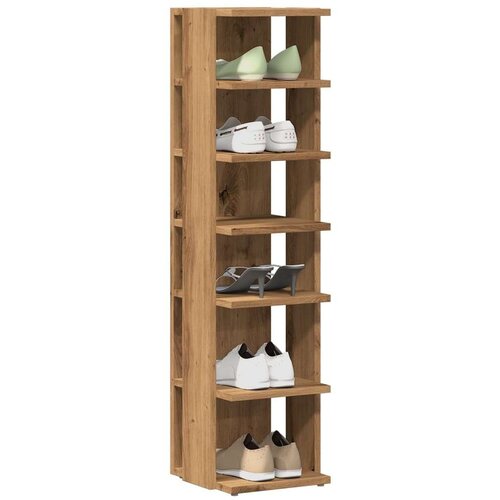 vidaXL Ormarići za cipele 2 kom boja hrasta 28 x 27 x 102 cm drveni Cijene