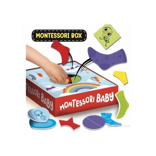 Lisciani montesori edukativna kutija - baby collection 12 igra 97111 Cene