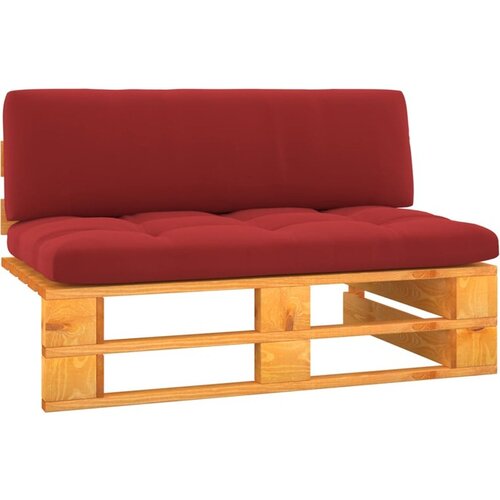 Srednja vrtna sofa od paleta boja meda od impregnirane borovine Cijene