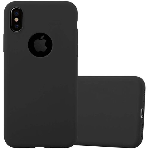 Cadorabo Ohi&amp;scaron;je, združljiv z Apple v Candy Black - Za&amp;scaron;čitni pokrov iz fleksibilnega silikona TPU, (20571034) Slike