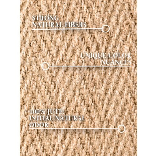 Villeroy Boch Ročno tkana preproga iz jute v svetli naravni barvi 160x230 cm Mirabelle &amp;ndash; Slike