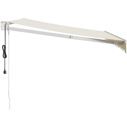 Automatska tenda na uvlačenje krem 3,5 x 2,5 m Slike