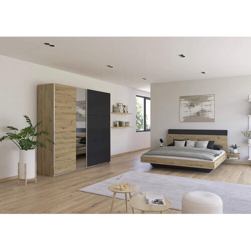 Boxxx SPALNICA, temno siva, hrast artisan Slike
