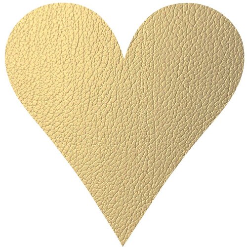 LIND DNA Podmetač od eko kože 30x30 cm Heart Hippo – Cijene