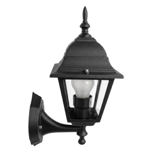 Arte ILLUMINA kvadratna zidna ba&scaron;tenska svetiljka E27, IP44, crna 154-55101 Cene