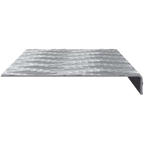 vidaXL Srebrna Aluminij 60 x 18 x 2.5 cm Stepenišne podloge Pravokutne Cene