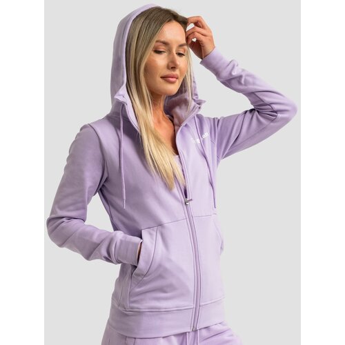 GymBeam Ženska dukserica Limitless Zip Up Lavender XL Cene