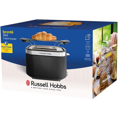Russell Hobbs Opekač kruha 26760-56/RH Bront&euml; 2S Toaster Black, (5000051531) Cene