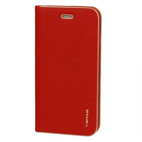 Premium preklopna torbica samsung galaxy A52 A525 / samsung galaxy A52s A528 - rdeča z zlatim robom Cene
