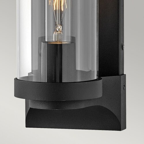 Quintiesse QN-PEARSON-M-TK - Spolja&scaron;nje zidno svetlo PEARSON M 1xE27/60W/230V IP44 crna Cene