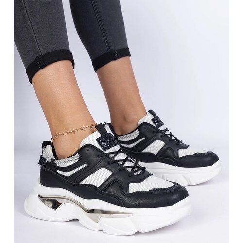Gemre Black women&amp;#039;s sports sneakers Prutto Slike