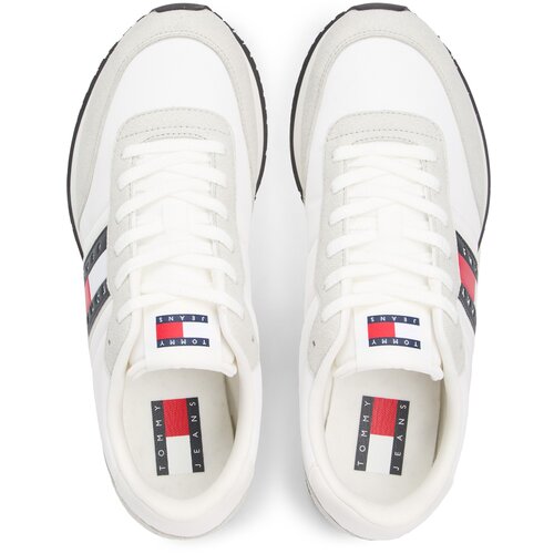 Tommy Jeans Nizke superge &amp;#039;CLASSIC&amp;#039; svetlo siva / rdeča / črna / bela Slike