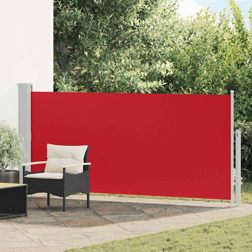  Uvlačiva bočna tenda 140 x 300 cm crvena Cijene