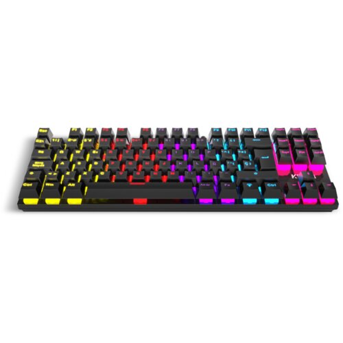 Krom Teclado Gaming Kasic TKL Rainbow, (21019573) Cene