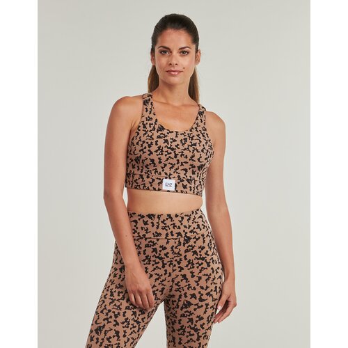 Ea7 Emporio Armani Topi TRAIN SPORTY 4EVER W SPORT BRA - TRAIN SPORTY 4EVER W SPORT BRA Kostanjeva Slike