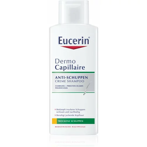 Eucerin dermocapillaire anti-dandruff creme kremni šampon proti prhljaju 250 ml za ženske