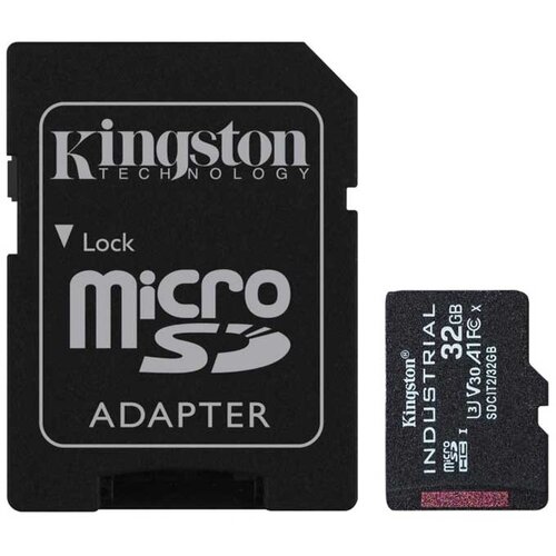 Kingston SDHC micro 32GB INDUSTRIAL, Class 10, UHS-I, U3, V30, A1 SDCIT2/32GB Slike