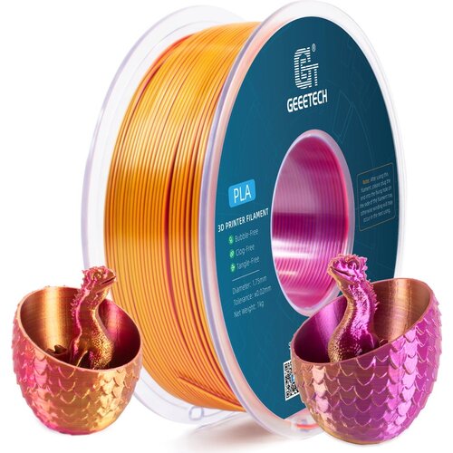 GEEETECH PLA Silk Tri-Color Red+Gold+Purple - 1,75 mm / 1000 g Cene