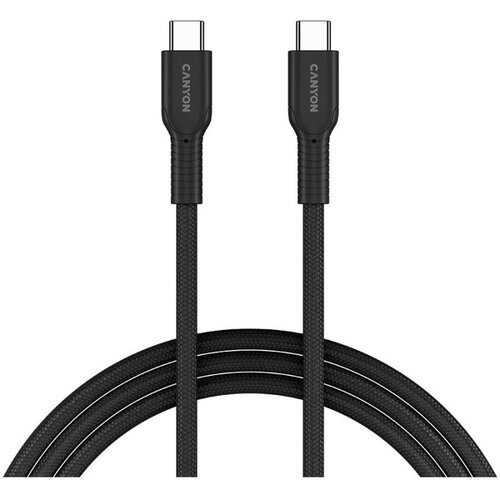 Canyon cable OnWire 60CL C-C 60W COLOR Braided 1m Black Cijene