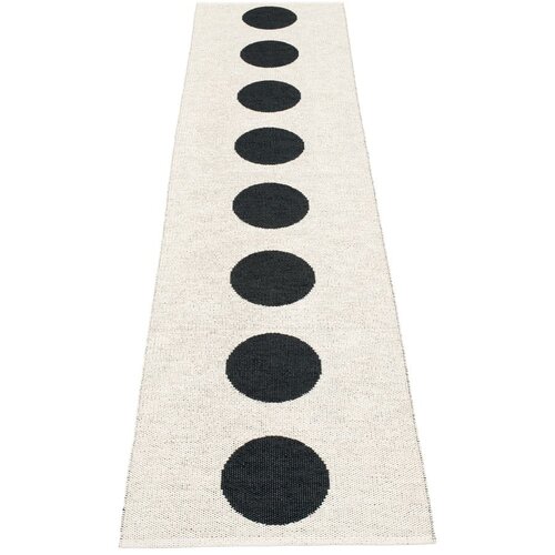 Pappelina Crno-bijela unutarnja i vanjska staza 70x300 cm Vera Black &amp;ndash; Slike