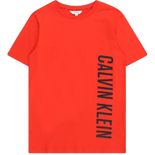 Calvin Klein Swimwear Majica crvena / crna