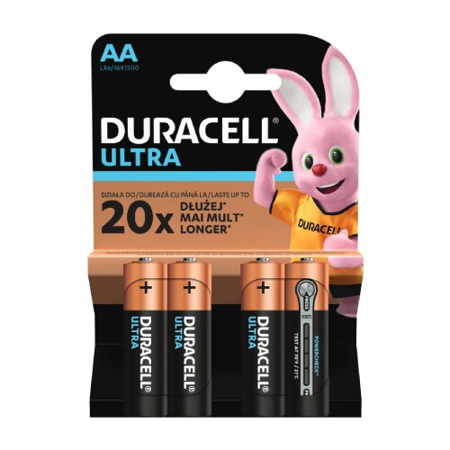 Duracell baterije ultra aa - 4 komada Slike