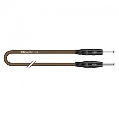 Sommer Cable SXRJ-0600 in&amp;scaron;trumenti priključni kabel [1x klinken vtič 6.3 mm (mono) - 1x klinken vtič 6.3 mm (mono)] 6.00 m rjava, (20519470) Slike