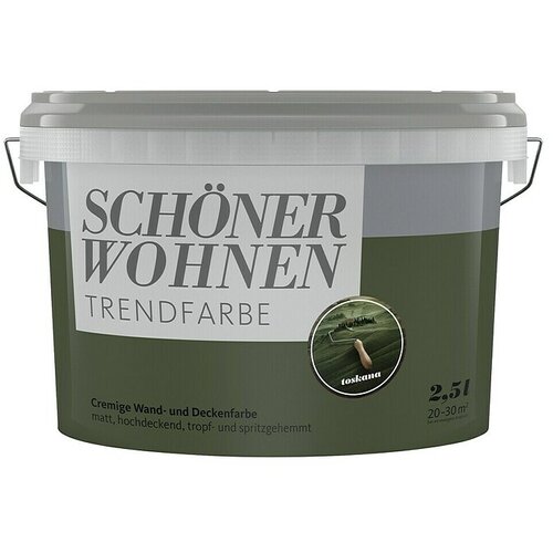 Boja za zid SCHÖNER WOHNEN Trend (Toskana, Mat, 2,5 l) Cijene