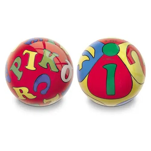 Mondo Toys slova i brojevi gumena lopta 14cm - Cene