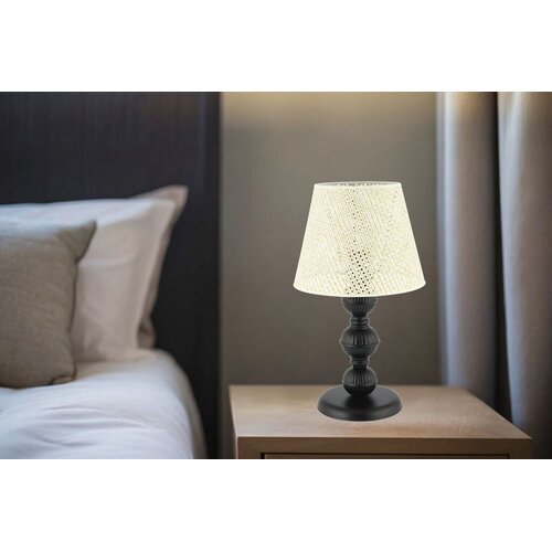 Opviq Stolna lampa 301 Hazeran, 60 W, 20 cm, Krem Cene