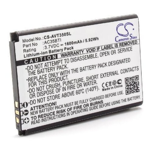 VHBW Baterija za Archos 35b Titanium, 1600 mAh Cijene