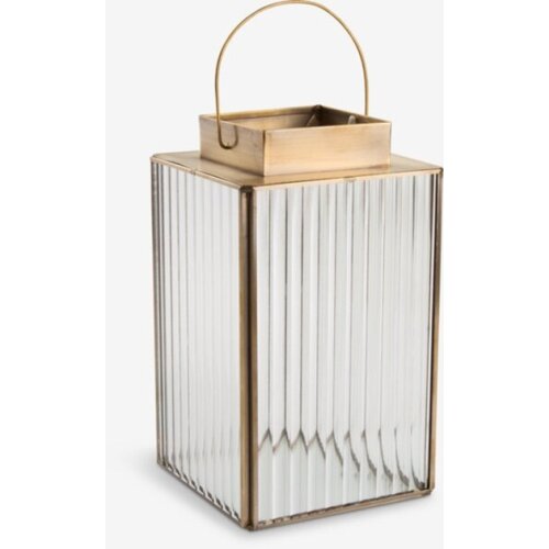  Lantern W13,5xL13,5xH23cm copp Slike