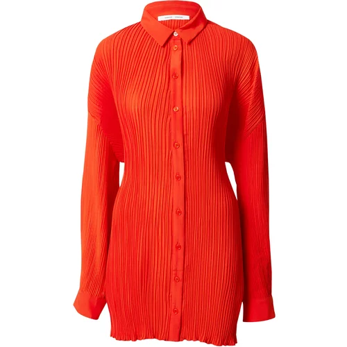 Samsøe Samsøe Košulja haljina tamno narančasta