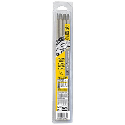 ELEKTRODE rutilne elektrode (prikladno za: čelik, promjer: 1,6 mm, 17 kom.) Slike