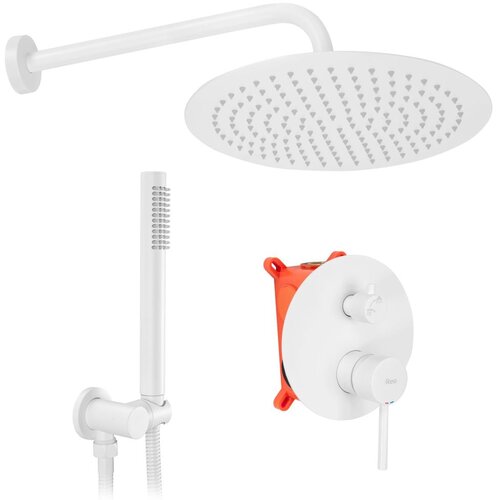 REA Bath REA ugradbeni tu&amp;scaron; set Lungo bijeli + box Slike