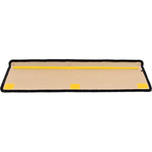  Samoljepljivi otirači za stepenice 15 kom 65x21x4 cm crno-sivi Slike